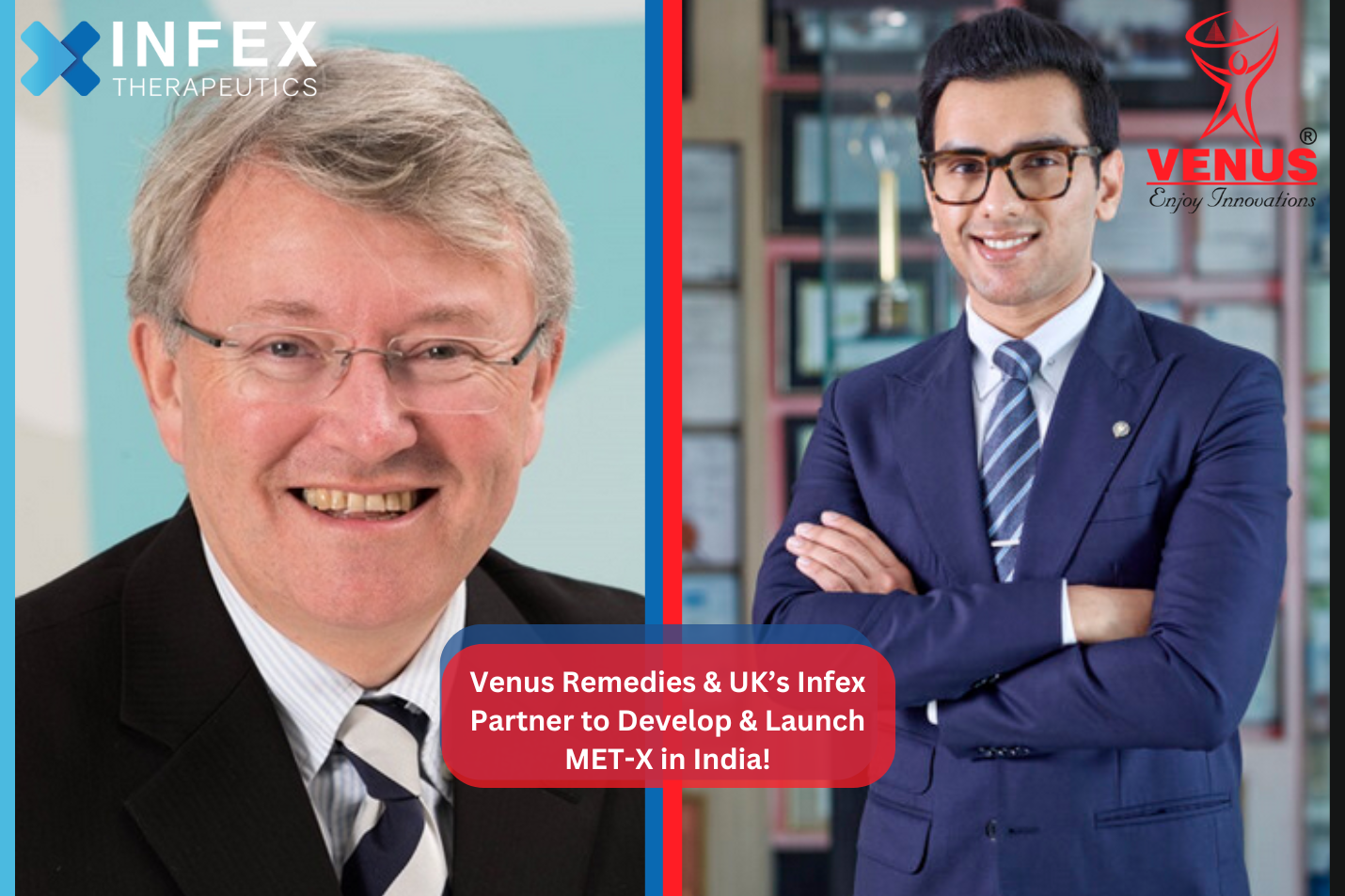 Venus Remedies partners with UK-based Infex Therapeutics to develop anti-bacterial MET-X in India