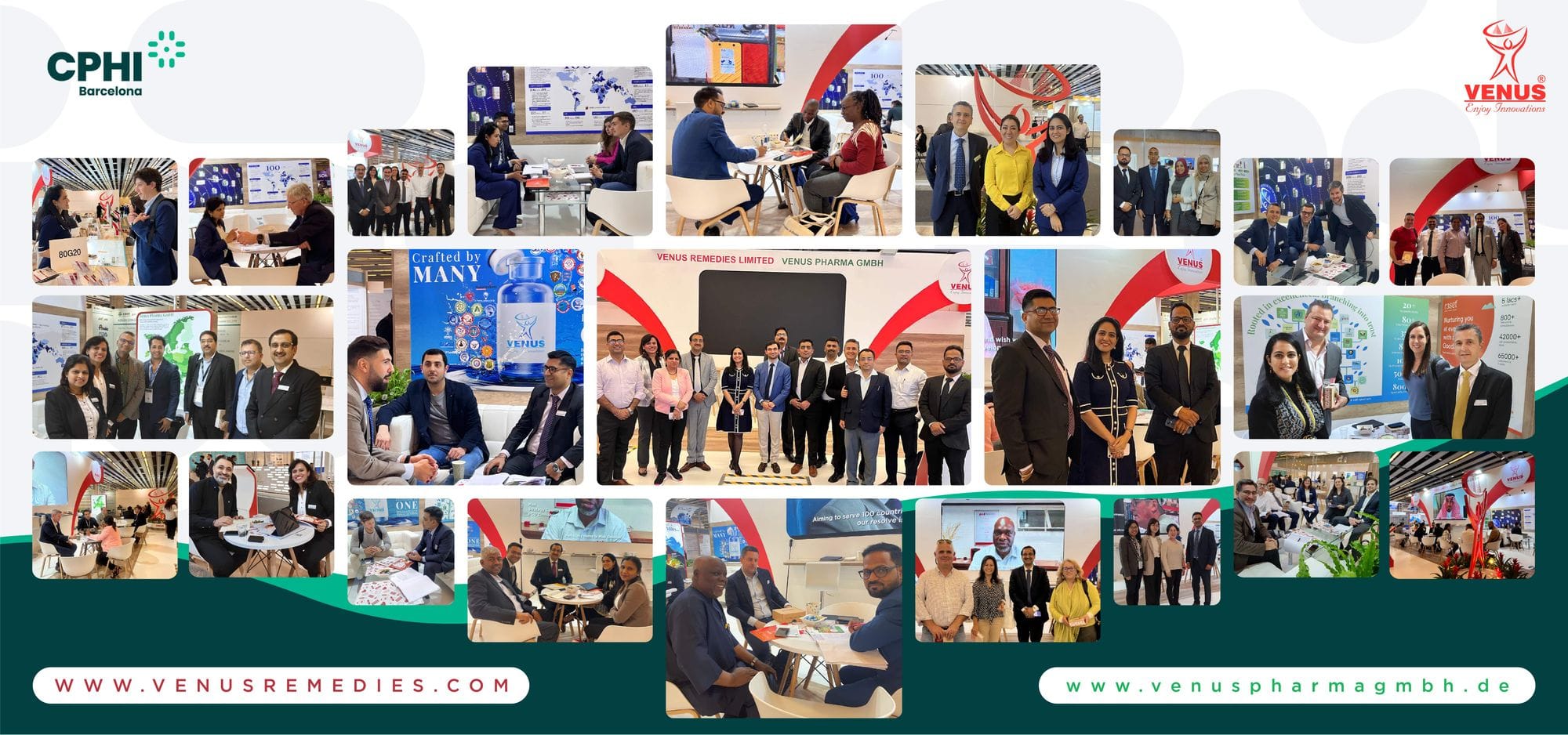 Venus Remedies Shines at CPhI Barcelona 2023