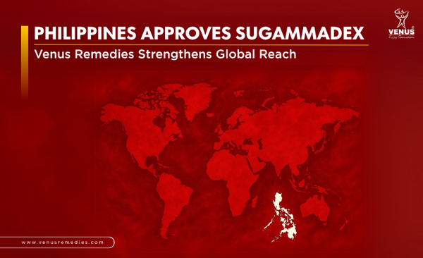 Philippines Approves Sugammadex: Venus Remedies Strengthens Global Reach
