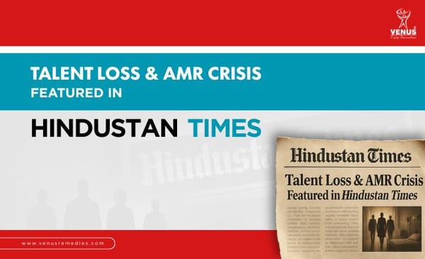 Talent Loss and AMR Crisis: Featured in Hindustan Times