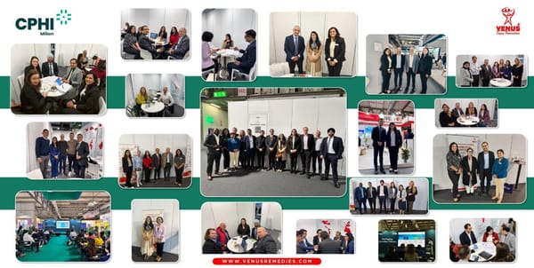 Venus Remedies Shaping Healthcare at CPhI Milan 2024