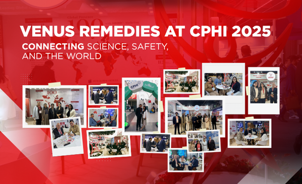 Venus Remedies at CPhI 2025: Innovation With a Purpose
